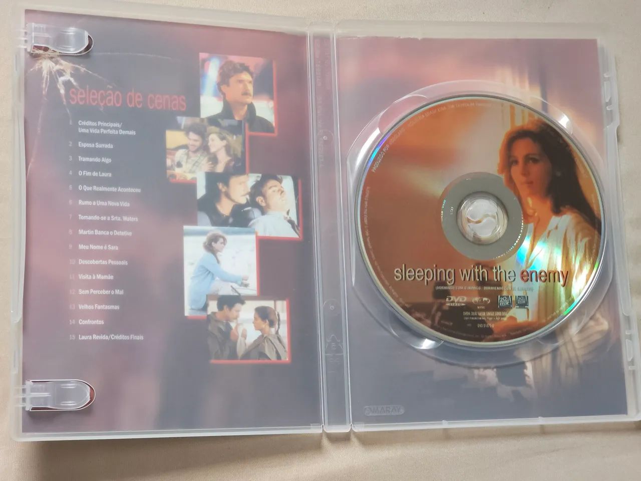 DVD - Dormindo com o Inimigo - Julia Roberts - Dublado - Foto 2