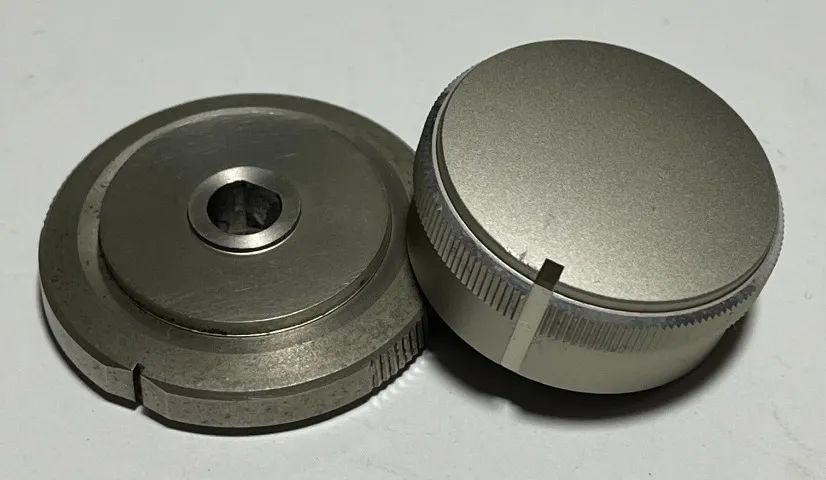 Tape Deck Gradiente S-96 - Knobs Nível de Gravação