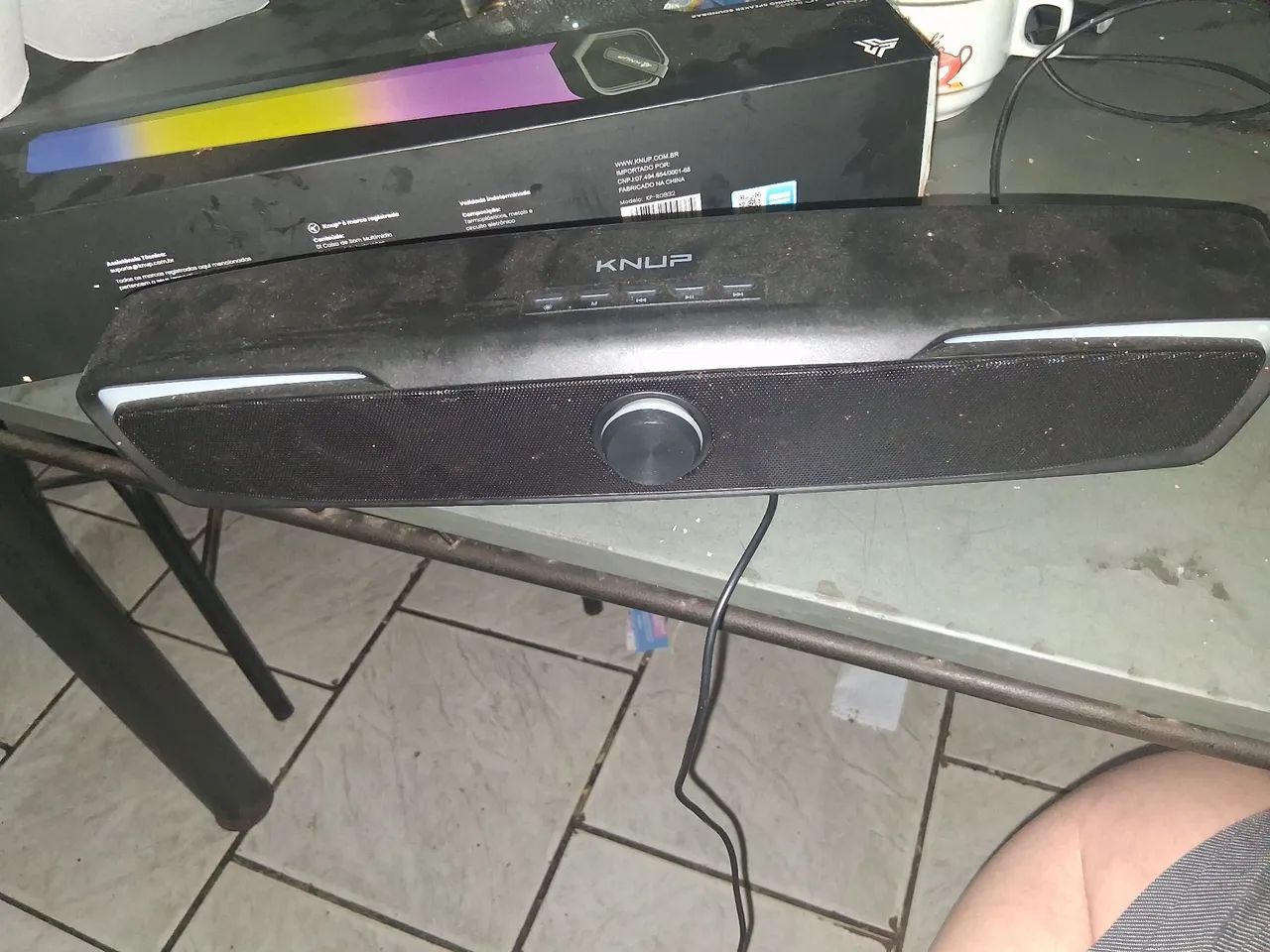 Caixa de som gamer 