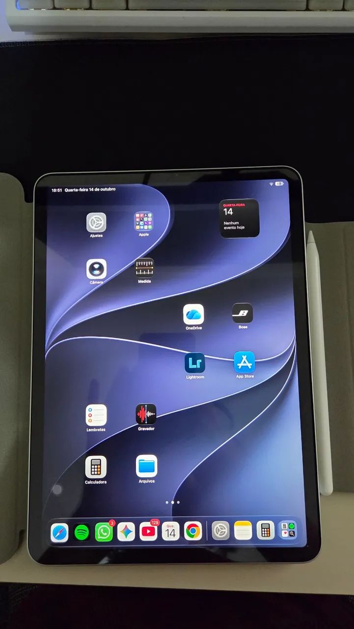 iPad Pro 11" 4 geração (M2) com caneta