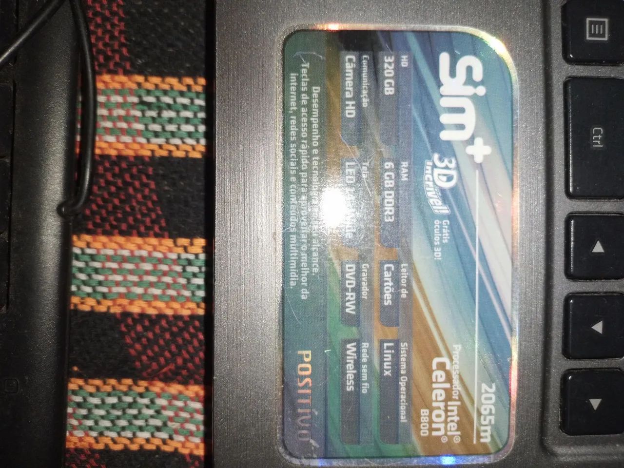  Vendo esse notebook o mesmo esta com defeito e não pretendo consertar.  É bom pra quem  - Foto 3