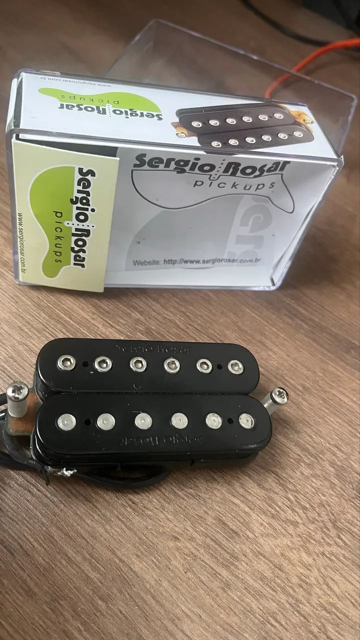 Captador Sérgio Rosar Humbucker Heartbreaker