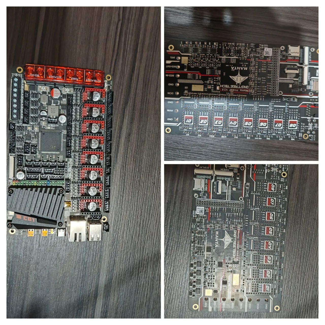 Placa controladora Bigtreetech cb2 & pi 2 placa núcleo rockchip rk3566 32gb Nova - Foto 4