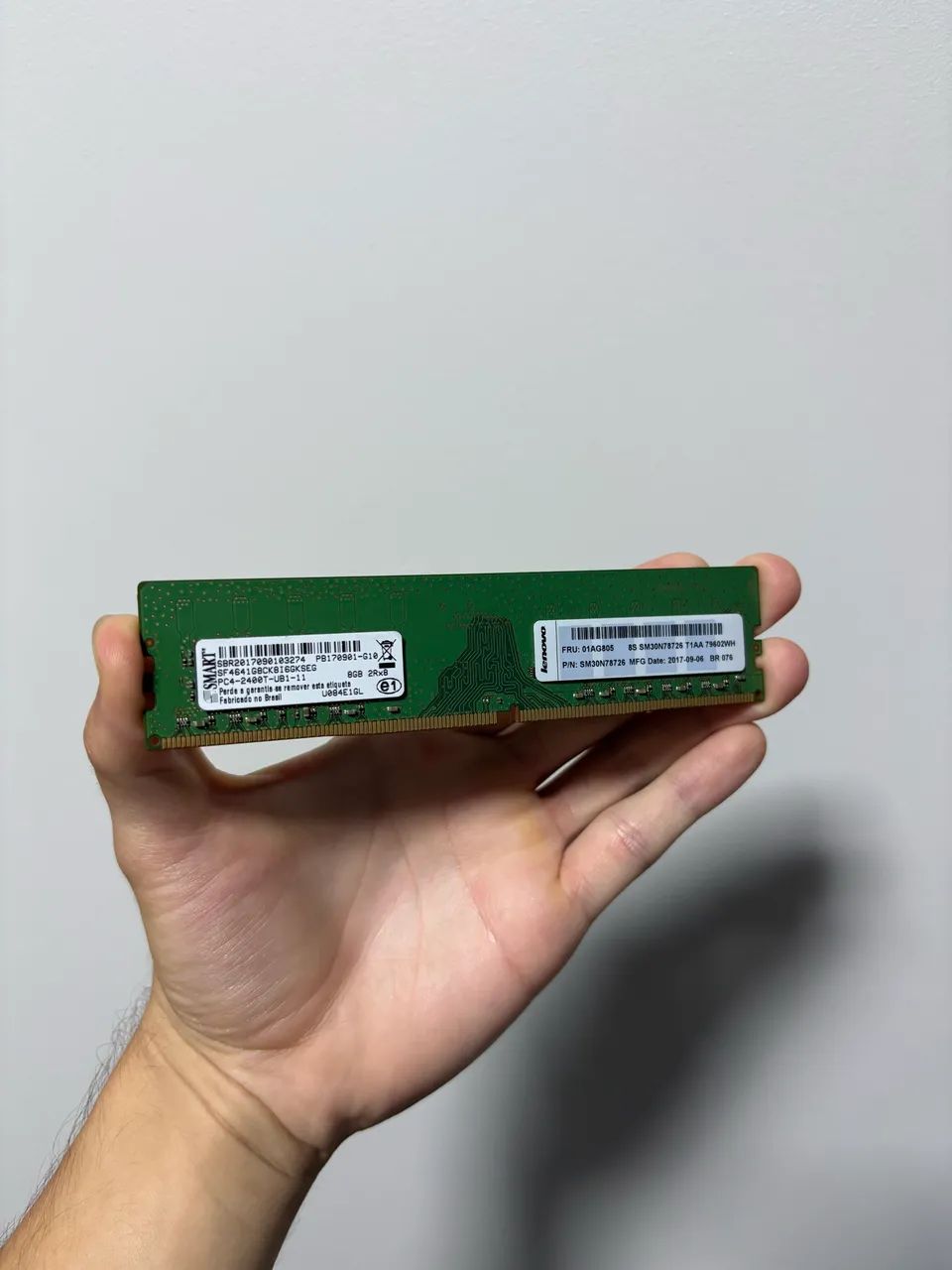 Memória ram SMART 08GB DDR4 2400T 