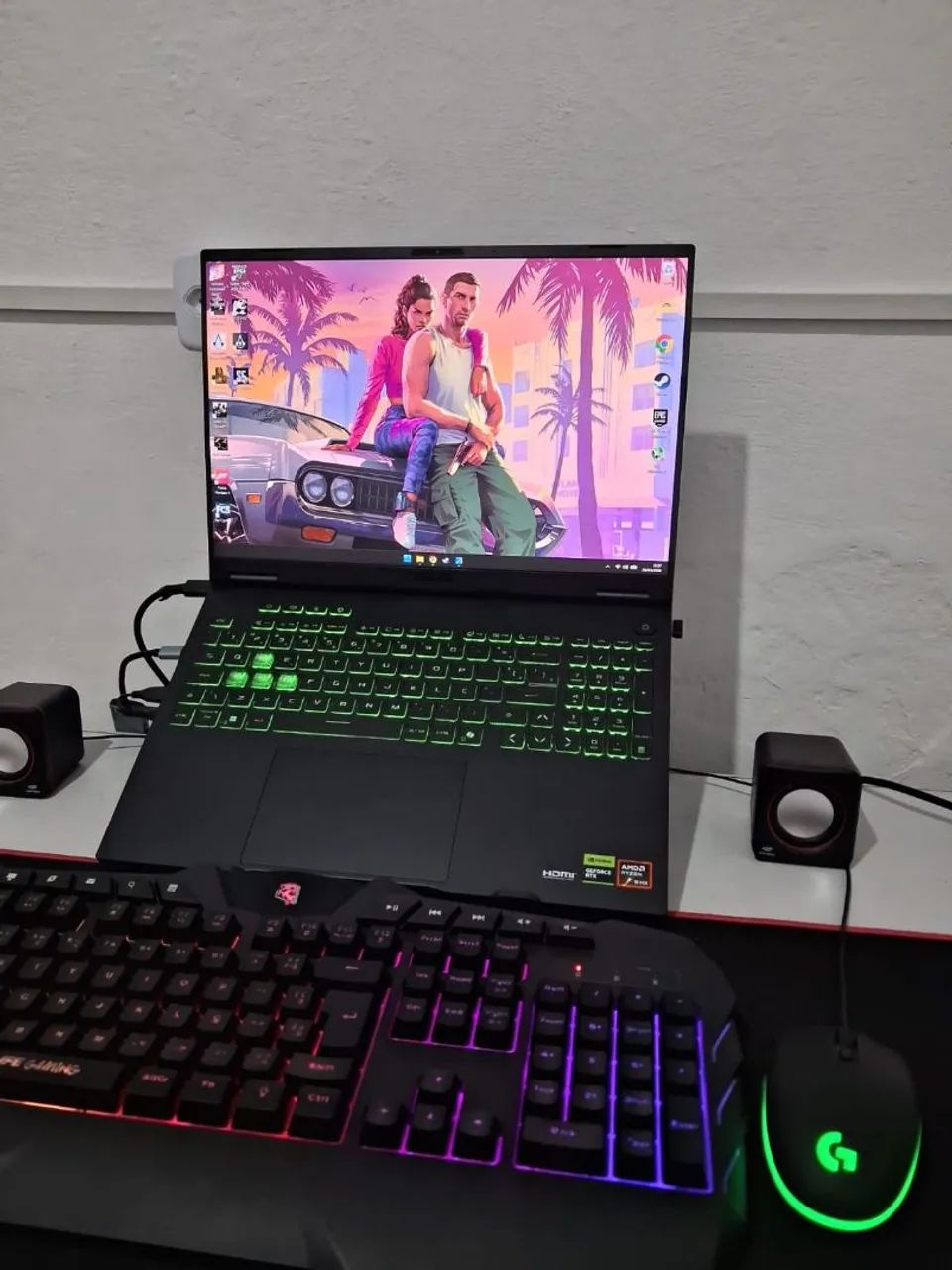Notebook Asus tuf A16 GAMER rtx 5060 Ryzen 9 - Notebooks - Ibura