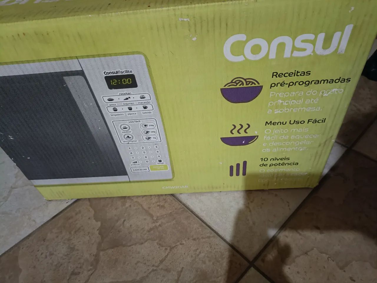 Microondas 20 litros Consul Facilite  usado 