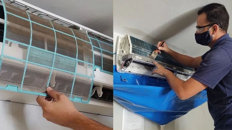 Limpeza e higienização de ar condicionado janela e Sprint  - Foto 4