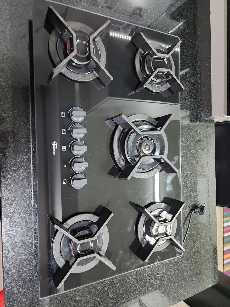 Cooktop Fischer 5 bocas 220v