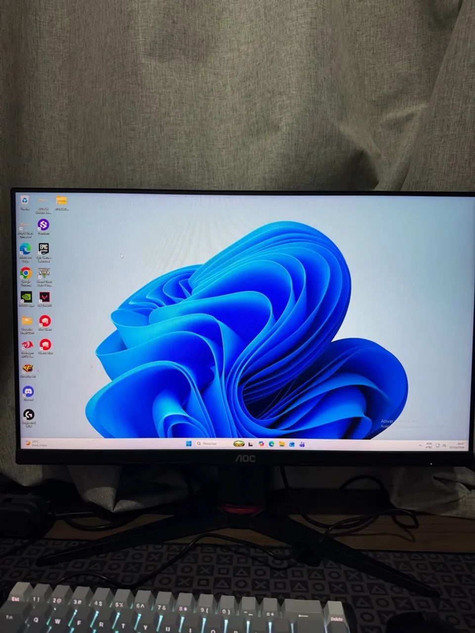 AOC hero 144hz  1ms 24 Polegadas - Foto 2