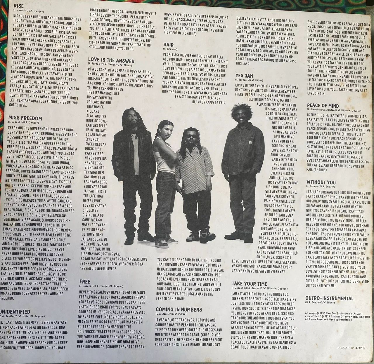Disco de vinil Bad Brains - rise  (raro) - Foto 4