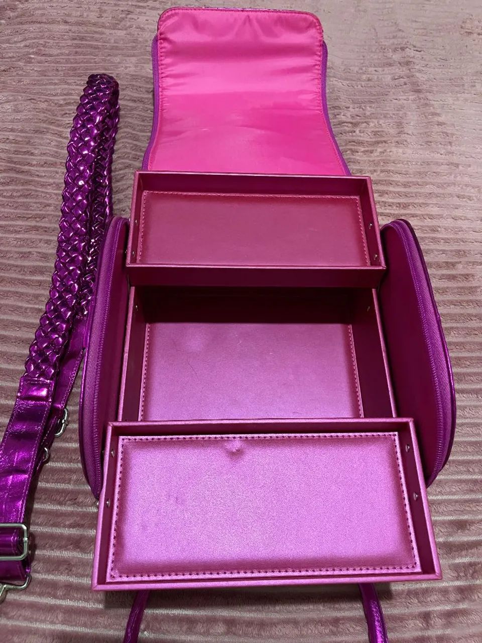 Bolsa de Maquiagem pink  - Foto 3