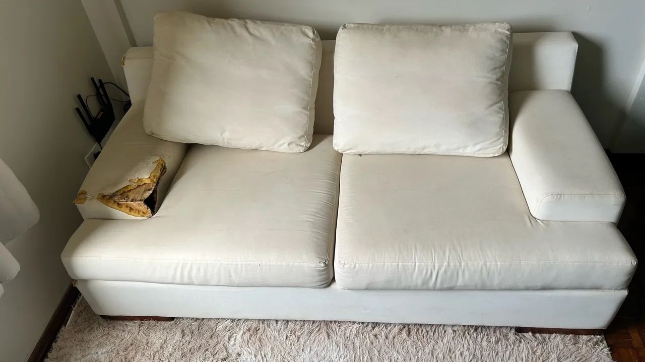 VENDO SOFÁ 2 LUGARES - Foto 2