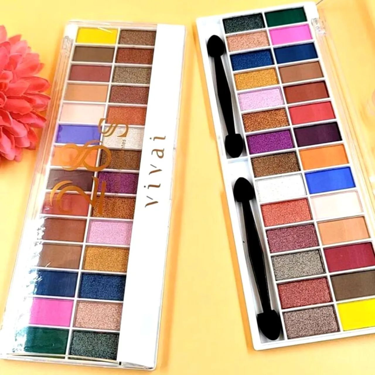 Paleta de Sombras 28 cores Vivai - Foto 3