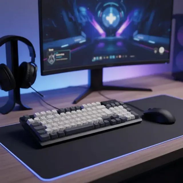 Kit Gamer Teclado Semi-mecânico E Mouse 1200 Dpi Novo - Foto 4