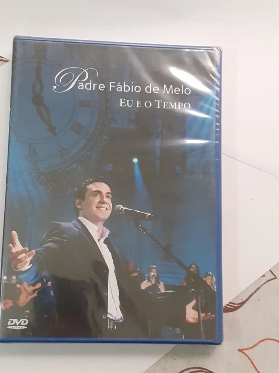 DVD Padre Fabio de Mello Eu e o tempo usado - Foto 4