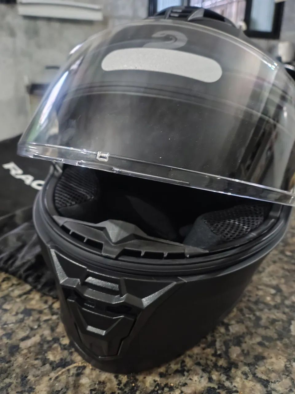 Capacete Race tech tamanho 56 - Foto 2