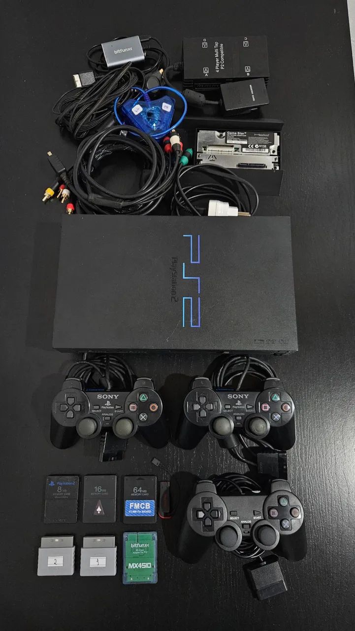 Ps2 Fat Desbloqueado Completo - Foto 3
