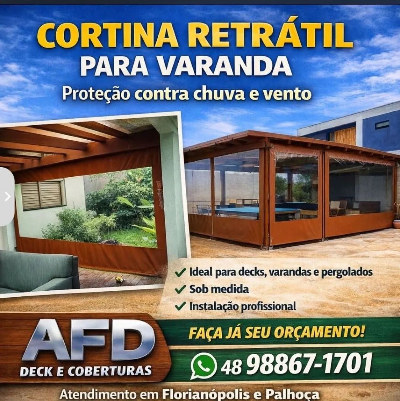 Lona retratil