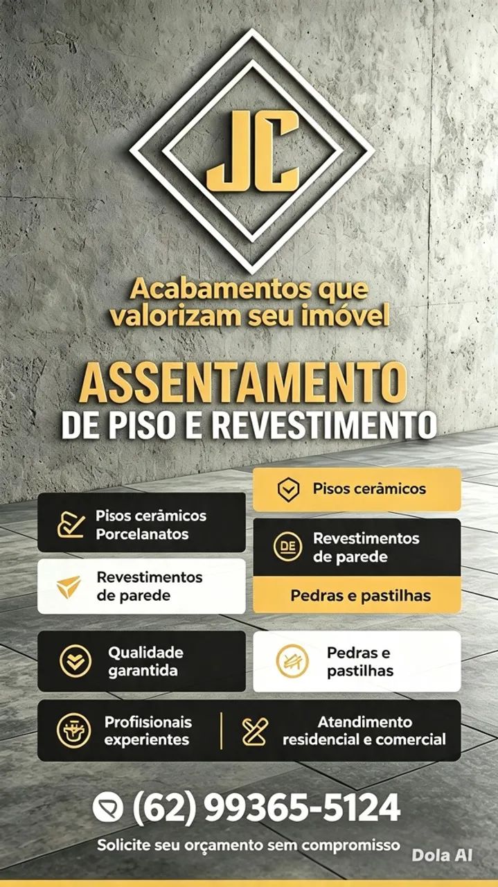 Jc acabamento  assentamento de piso e revestimento  - Foto 2