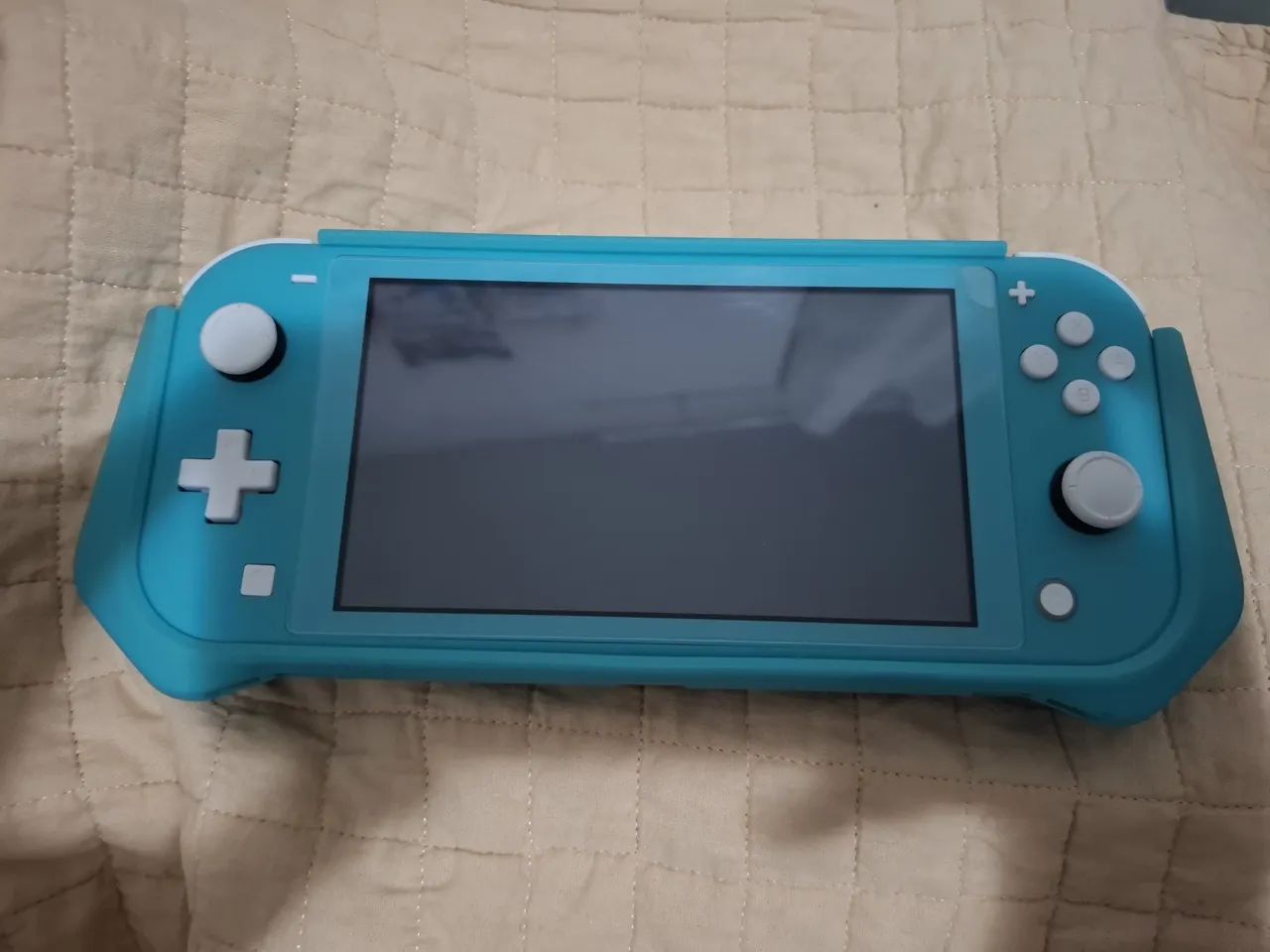 nintendo switch lite na cor turquesa - Foto 2