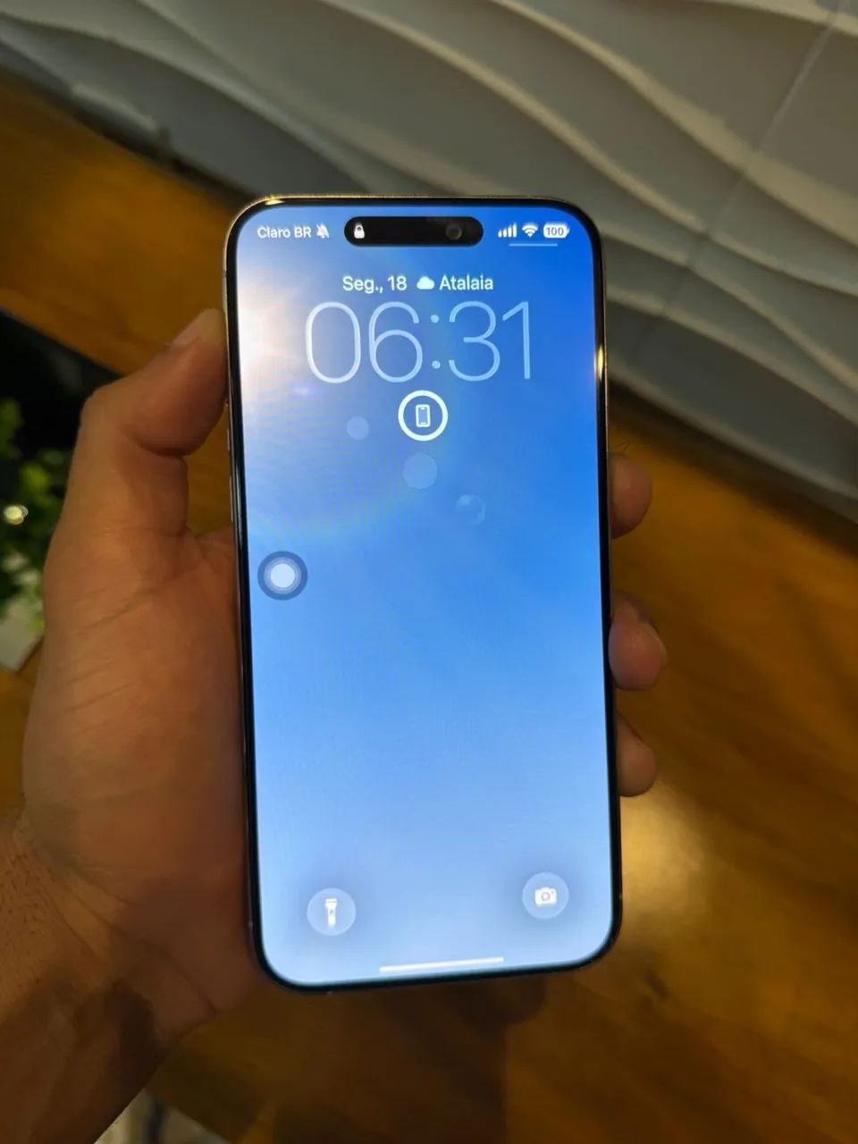 iPhone15 256 / ホワイト/ インカメ不良　Face ID使えます IPHONE 15 pro MAX 256gb - sem Face ID - Celulares e Smartphones