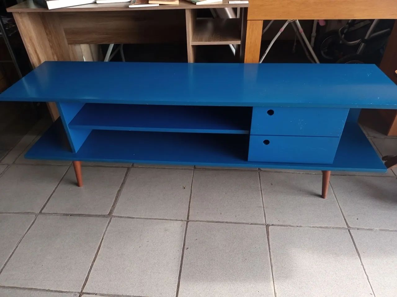 Usado Rack azul Tok stock maciço  - Foto 5