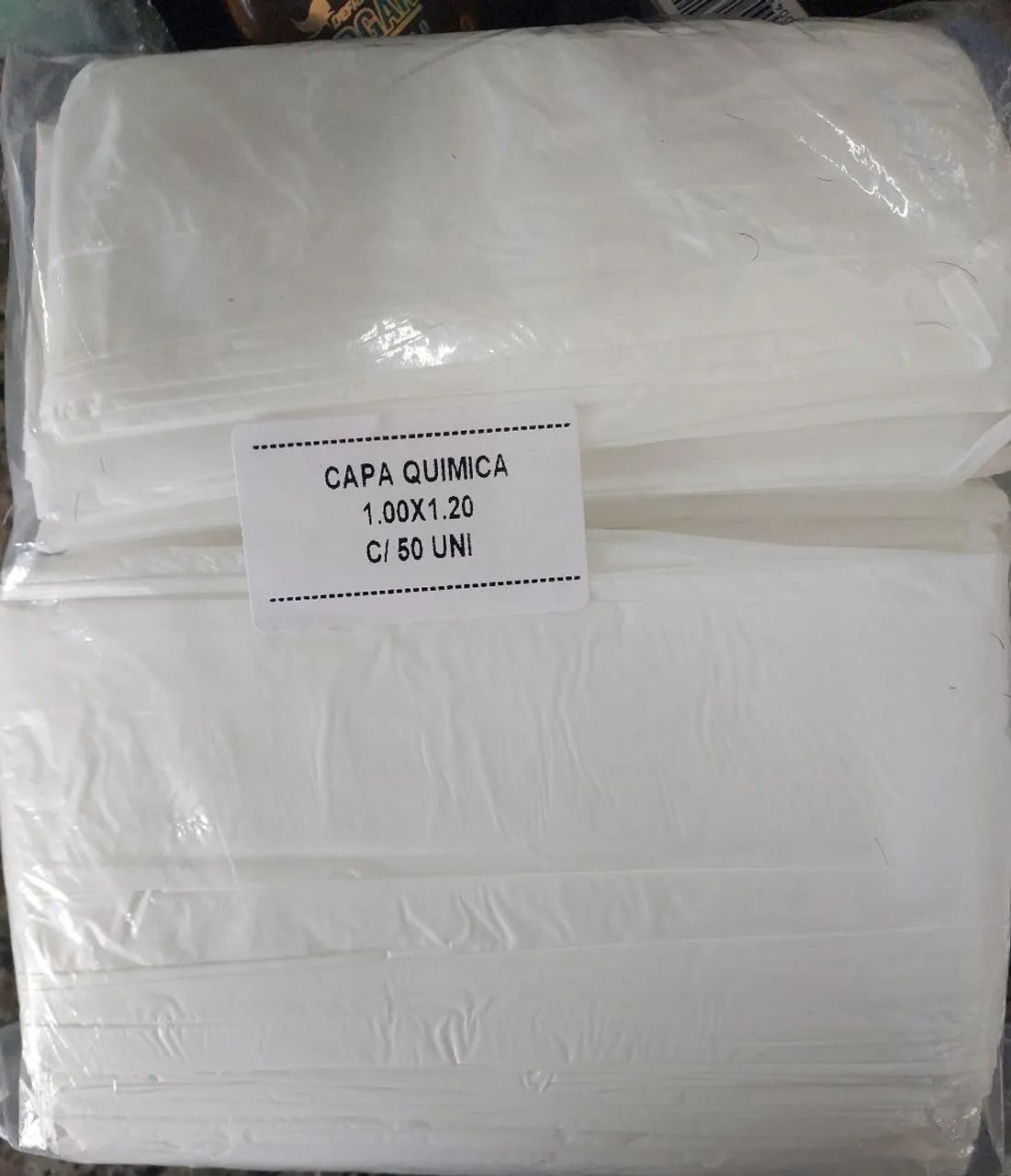 Capa química descartável 