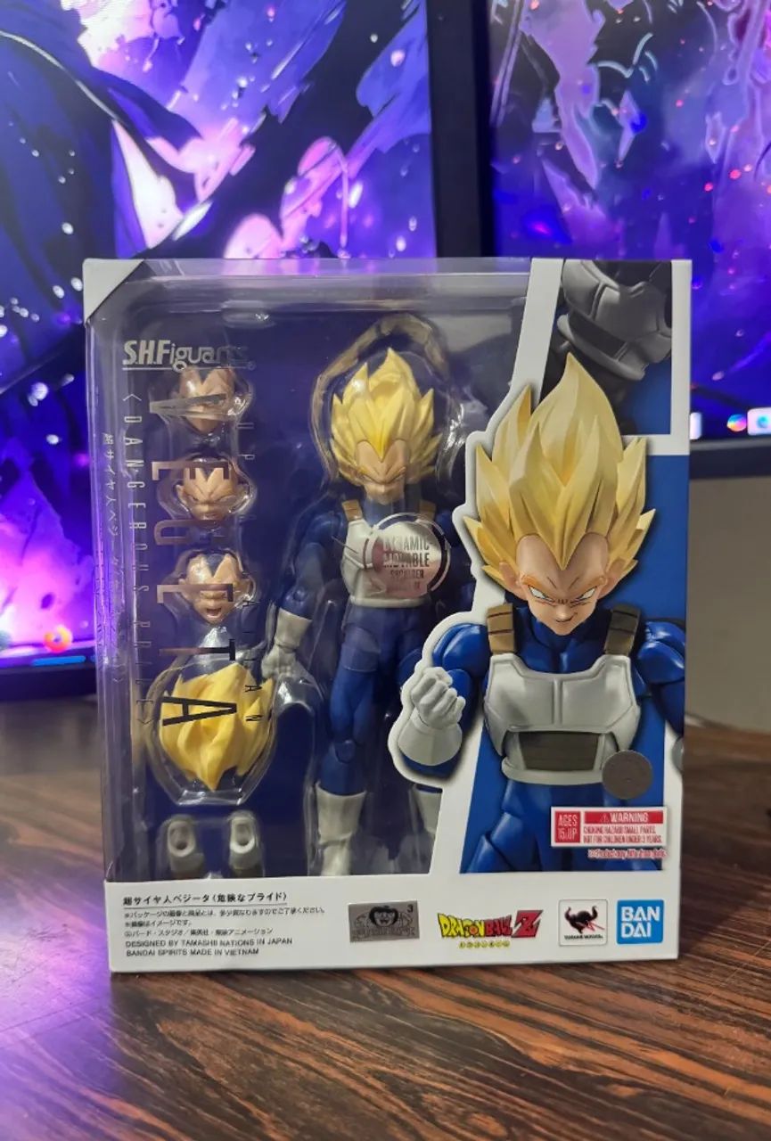 Vegeta Dangerous Pride 4.0 Sh Figuarts Bandai (Lançamento)