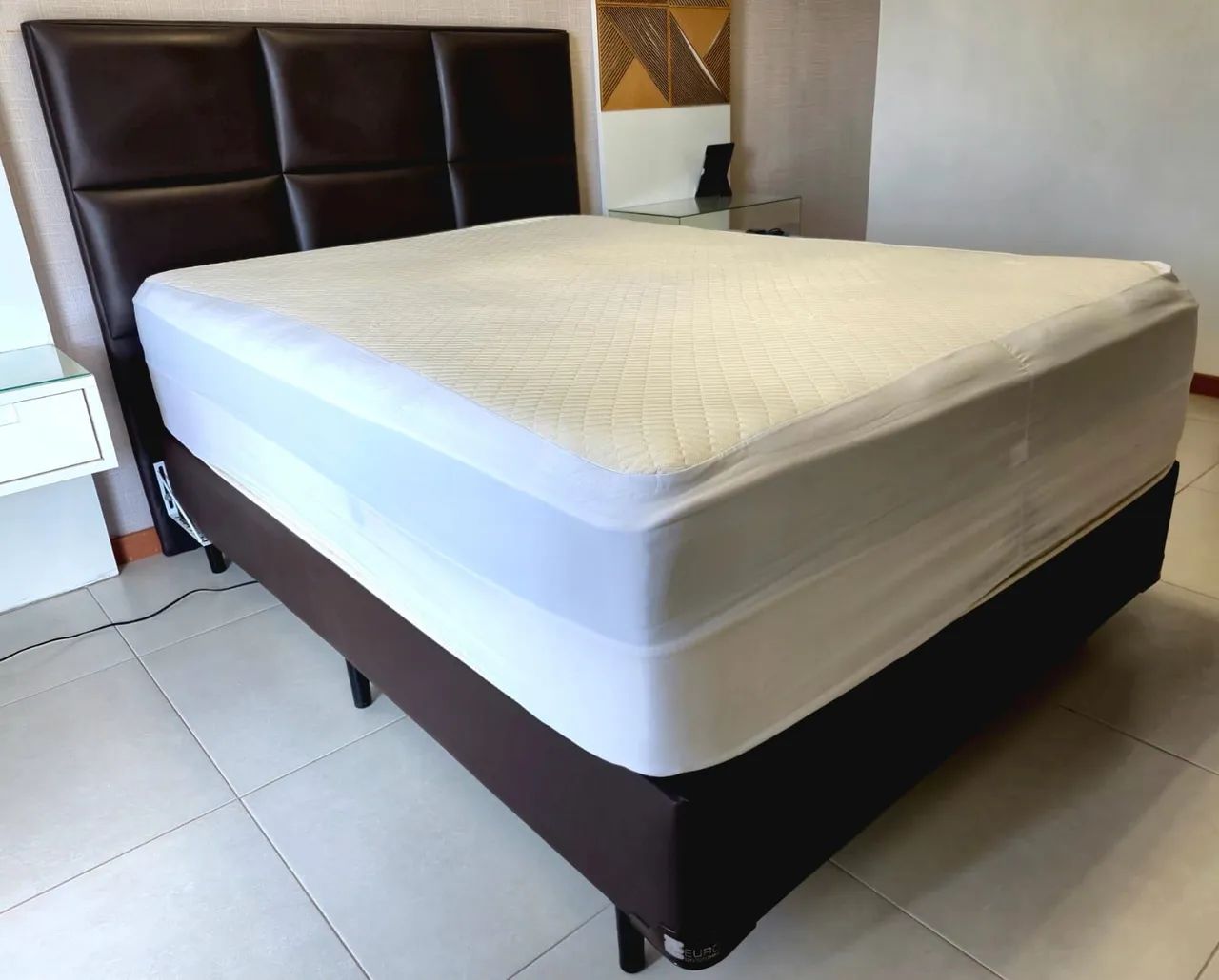 Cama box casal - Foto 4