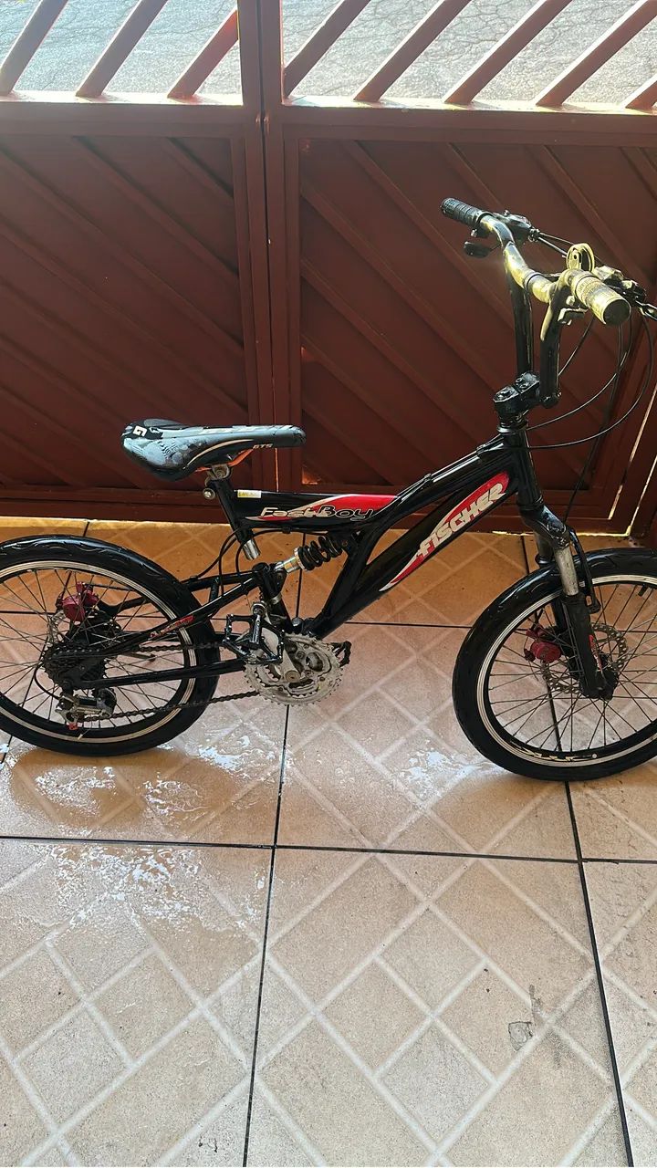 Bicicleta aro 20 quadro com amortecedor 