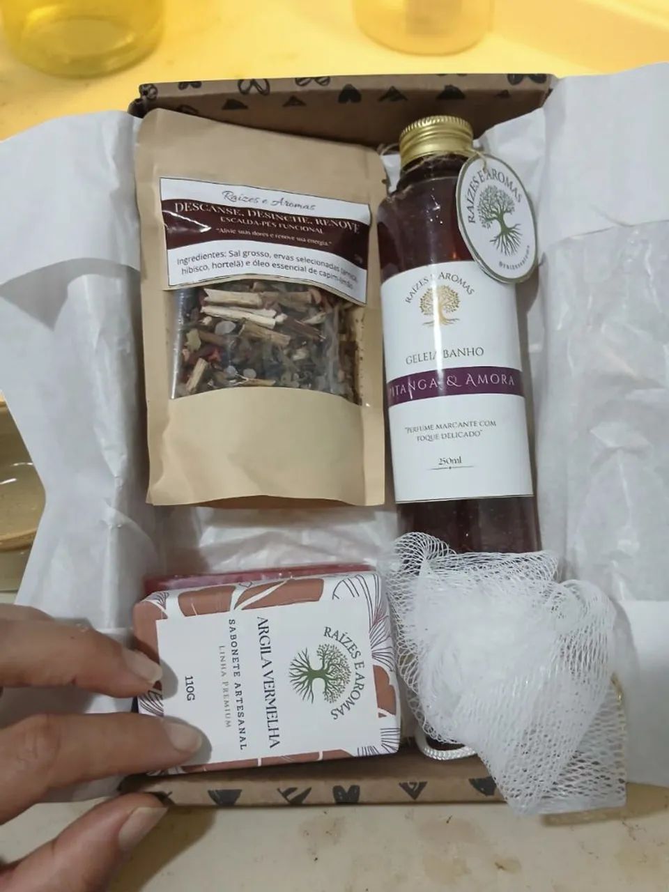 Kit Spa em Casa - Raízes e Aromas - Foto 5