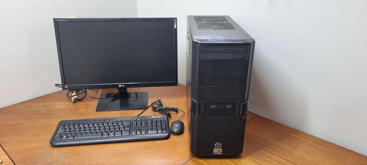 Computador completo HD500GB 8GB de memoria, acompanha monitor LG de 23 polegadas - Foto 5