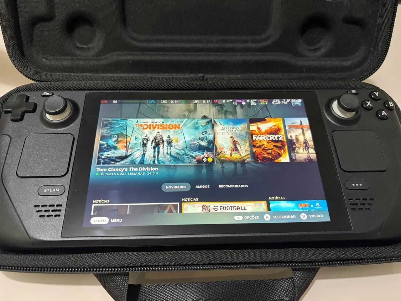 Vendo Steam Deck LCD 2TB - Consoles de Vídeo Game - Divino