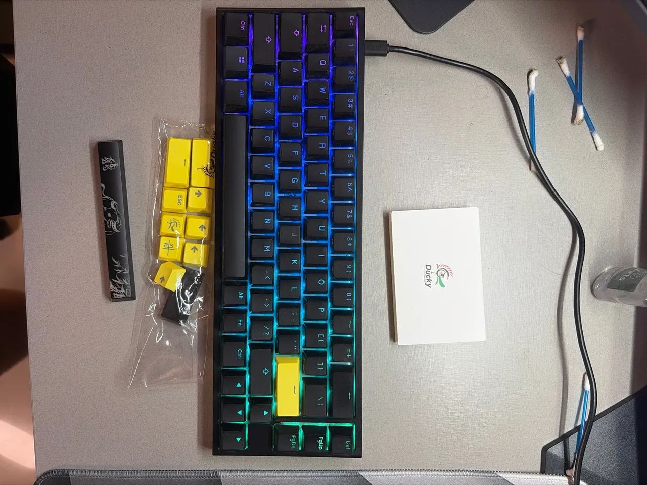 Ducky one 2 mini switch silver