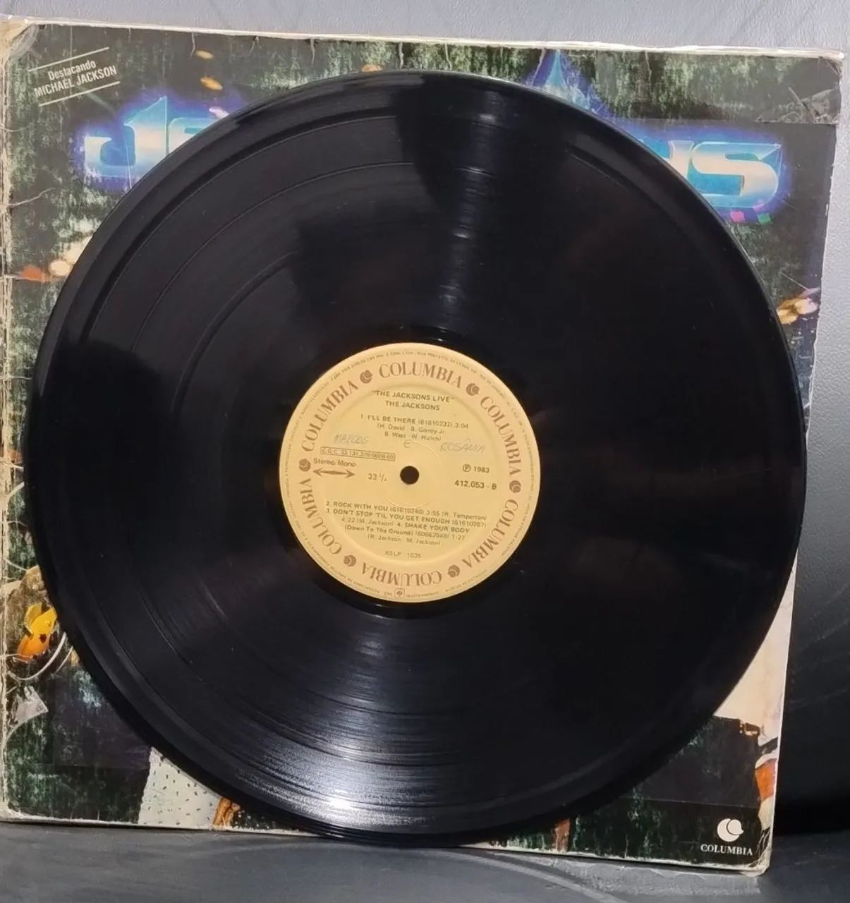 Jacksons Five - Live 1983 LP - Foto 5