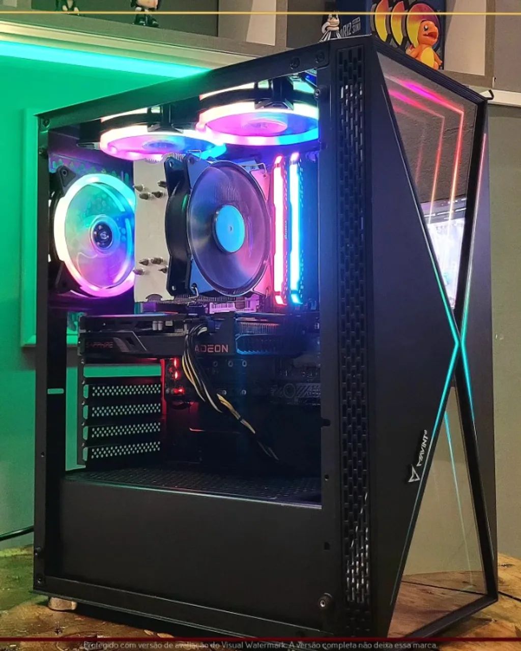 自作PC i5-9400/32GB/SSD500GB/HDD1TB/グラボ増設可 Desktop Gamer I5 9400f | 16GB RAM | NVMe 256GB | RX 6600 8GB | MSI