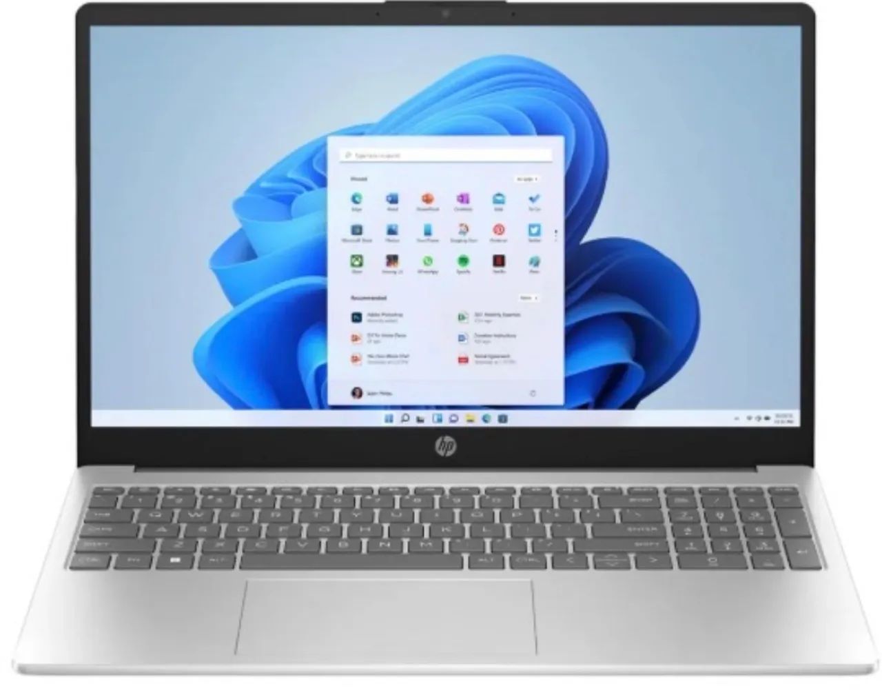 Notebook HP 15- Intel Core i5 1235U Tela Full 15.6" / 24GB de RAM / 256GB SSD - Prata - Foto 2