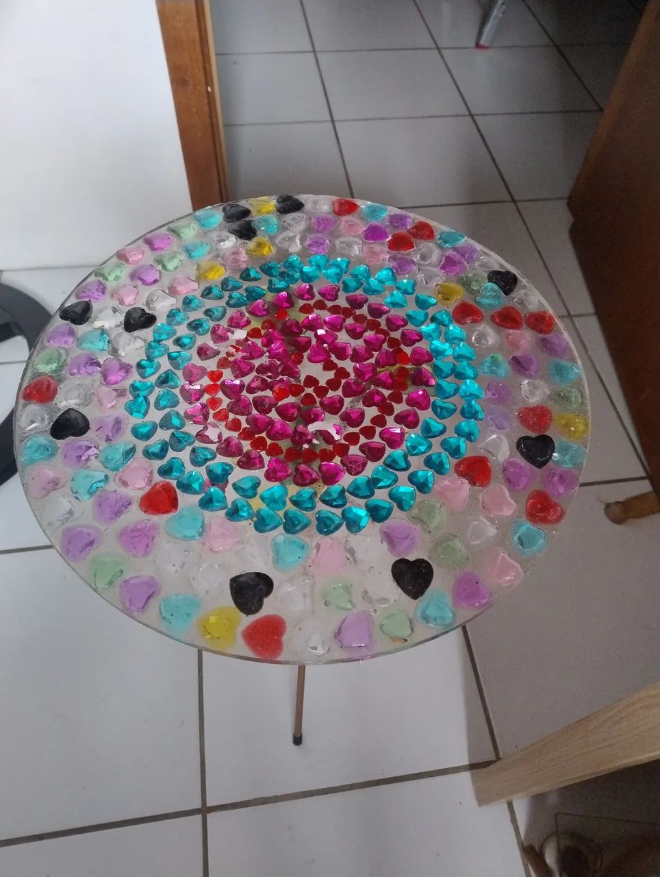 Mesinha de resina  - Foto 2