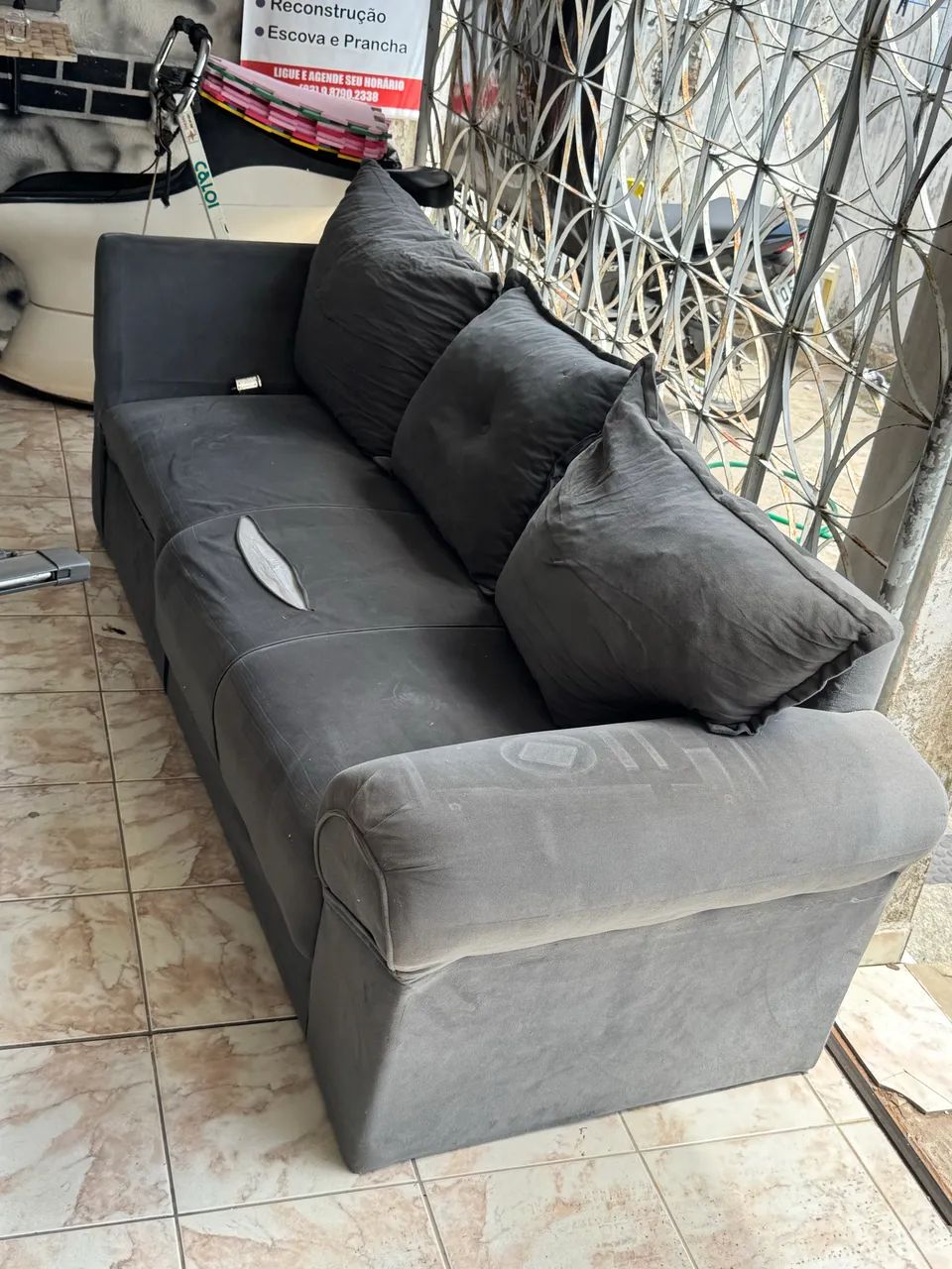 Sofá 3 lugares - Foto 2