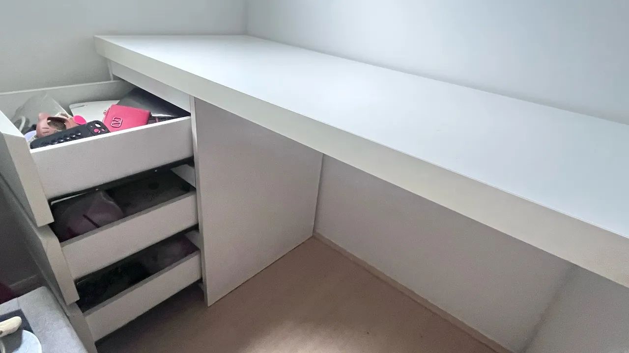 MESA BRANCA PARA ESCRITÓRIO  - Foto 3