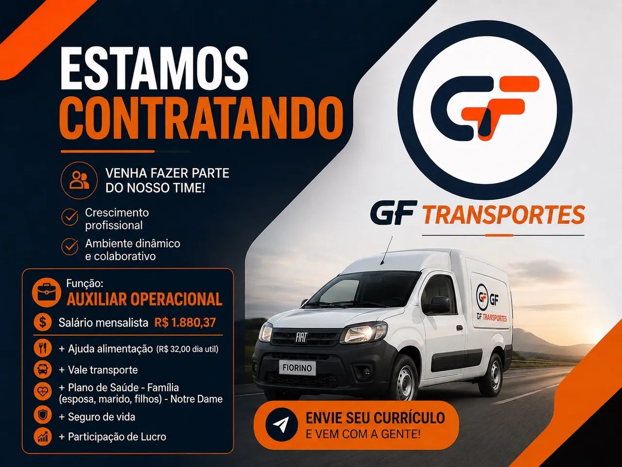 Vaga de Aux Operacional