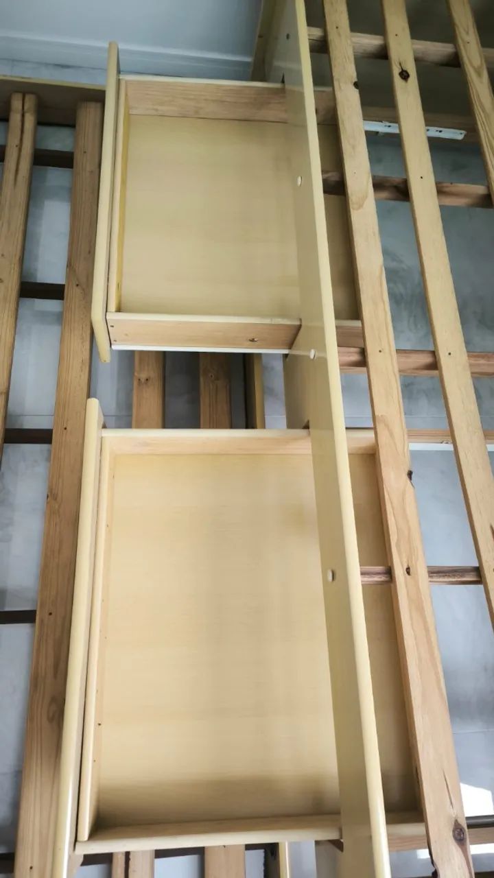 Cama de solteiro dupla, com 2 gavetas - Foto 5