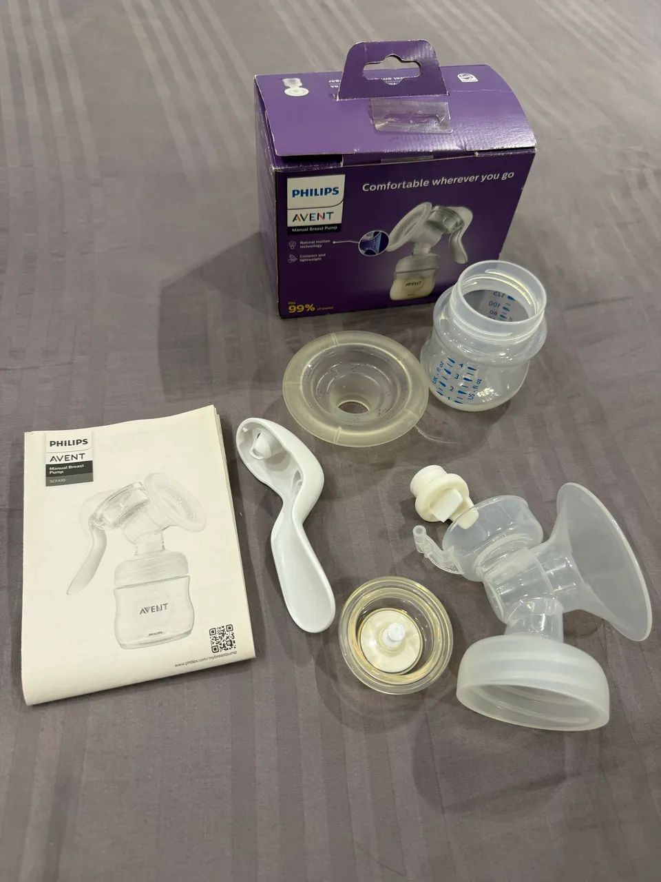 Bomba de tirar leite manual PHILIPS AVENT - Foto 2