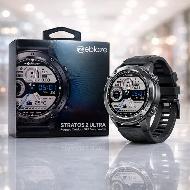 Smartwatch Zeblaze Stratos 2 Ultra Bluetooth e GPS