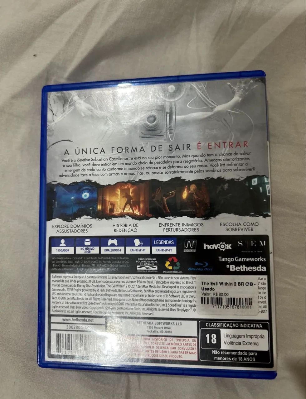 jogo the evil within 2 ps4 - Foto 2