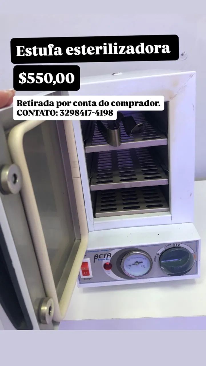 VENDE SE ESTUFA ESTERILIZADORA 