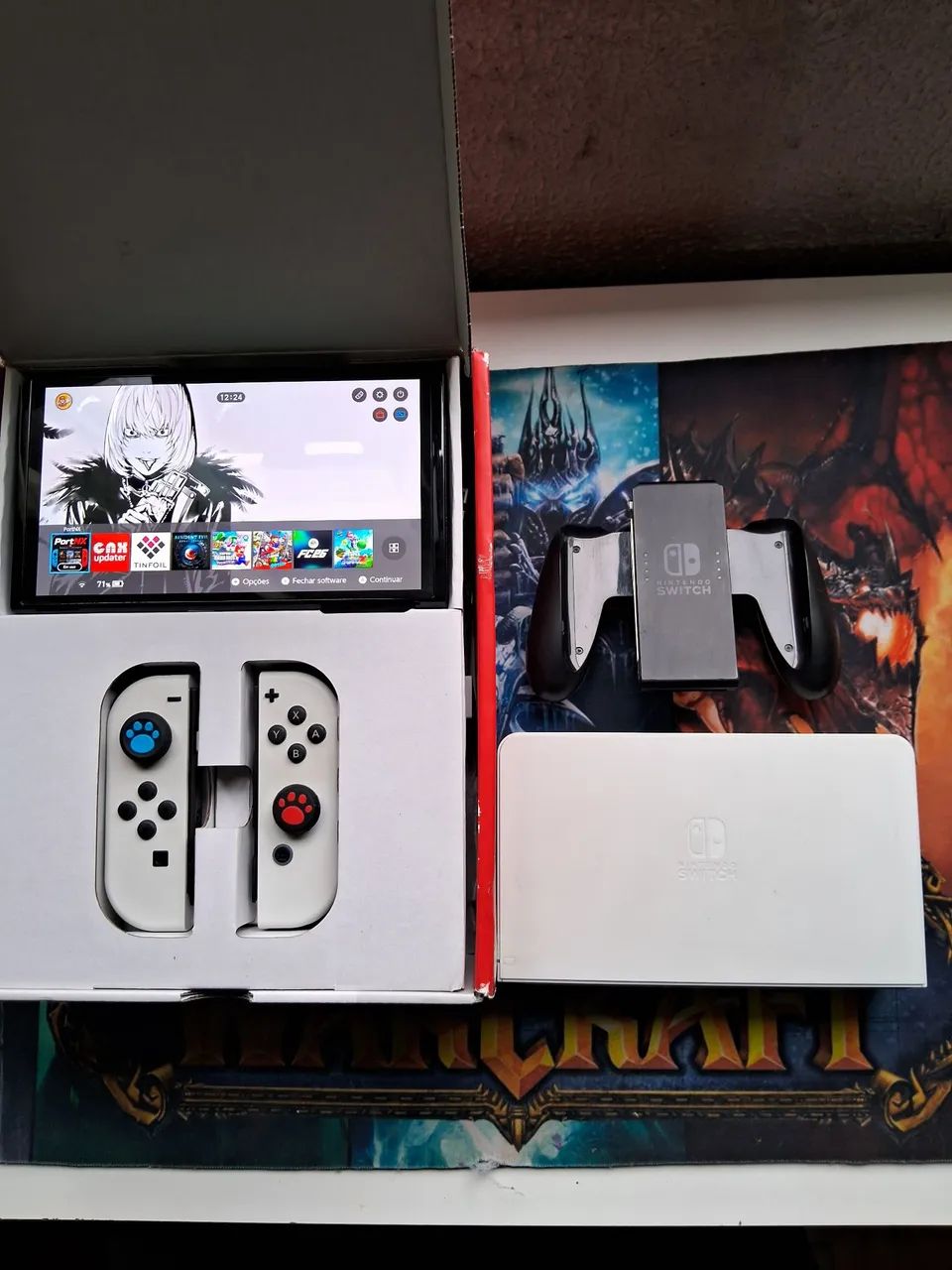 Nintendo switch oled DESBLOQUEADO! - Foto 3