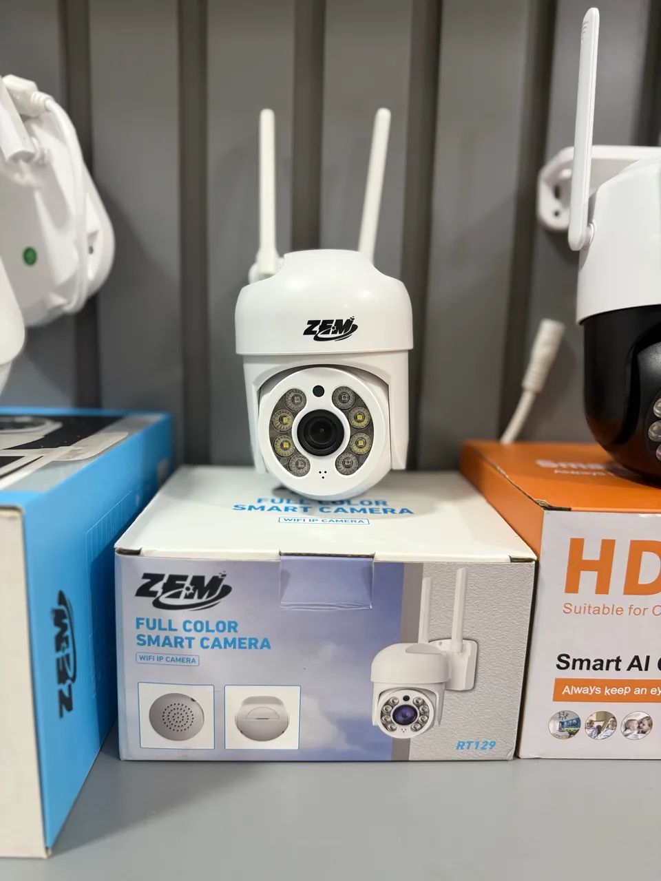 Câmera de Segurança Prova D'água Wi-Fi 360 Infravermelho HD Câmera IP66 Yoosee - Foto 4