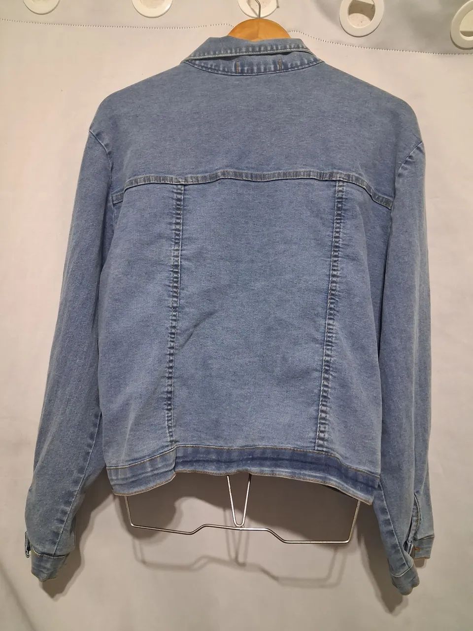 Jaqueta jeans veste 48 ou 50 - Foto 2