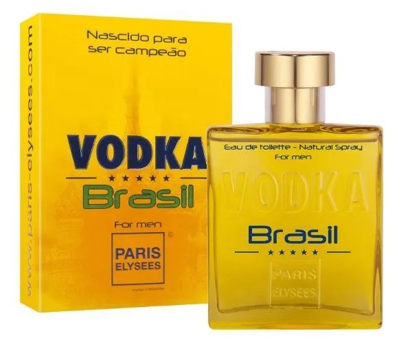 Perfume Vodka Brasil Amarelo Paris Elysées - Foto 2